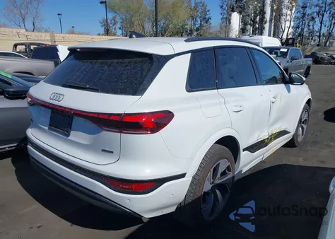 2025 Audi Q6 E-Tron Premium Plus Quattro from USA, damaged, VIN WA124BGF0SA026088